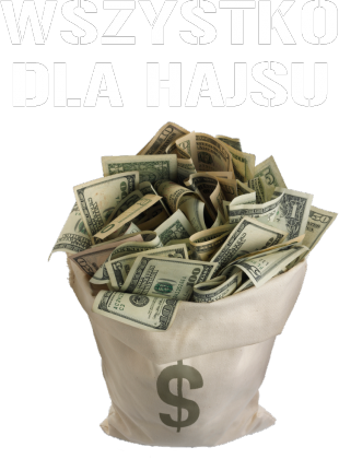 Wszystko dla hajsu (damska, czarna)