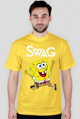 Spongebob Swag - Żółty T-Shirt - TarantulaSHOP