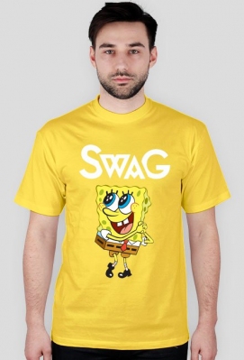 Spongebob Swag - Żółty T-Shirt - TarantulaSHOP