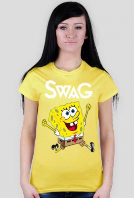 Spongebob Swag - Żółty T-Shirt - TarantulaSHOP