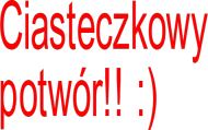 koszulka ciasteczkowy potwór