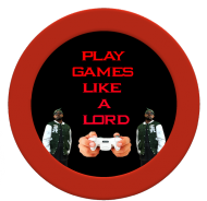 Koszulka Dziecięca "Play Games Like A Lord" [BLACK&WHITE]