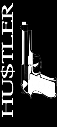 Koszulka "Hustler" [CZARNA]
