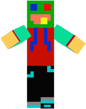 koszulka ludzik z minecrafta :D