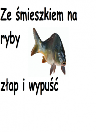 Kubeczek Ze śmieszkiem na ryby