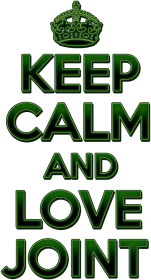 Keep Calm and love joint (man)