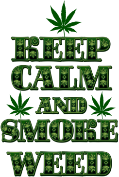 Keep Calm and Smoke Weed Jacket College (man)