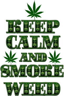 Keep Calm and Smoke Weed Jacket College (man)