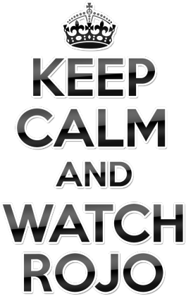 Keep Calm and Watch Rojo Jacket College (man)
