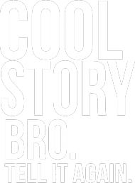 Koszulka Czarna- Cool Story(Damska)