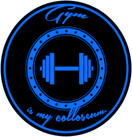T-SHIRT " Gym is my colloseum" yellow