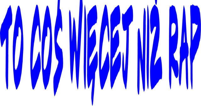 Bluza To coś wiecej niz rap