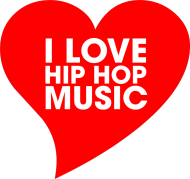 Koszulka I Love Hip Hop Music Vol. 2 CZARNA