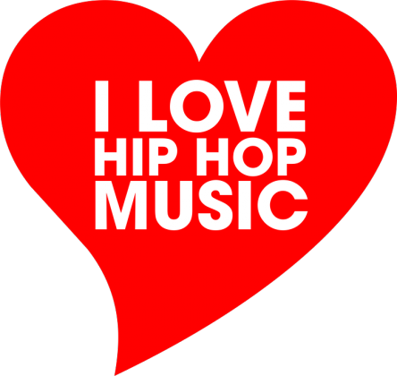 Koszulka I Love Hip Hop Music Vol. 2 CZARNA