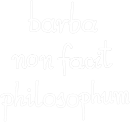 EKO TORBA BARBA NON FACIT PHILOSOPHUM