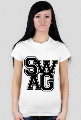 Koszulka damska "SWAG" - AwesomeWear