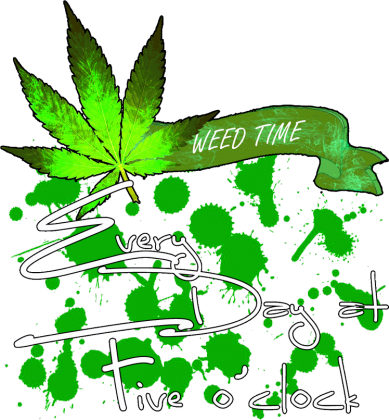 Koszulka Weed Time