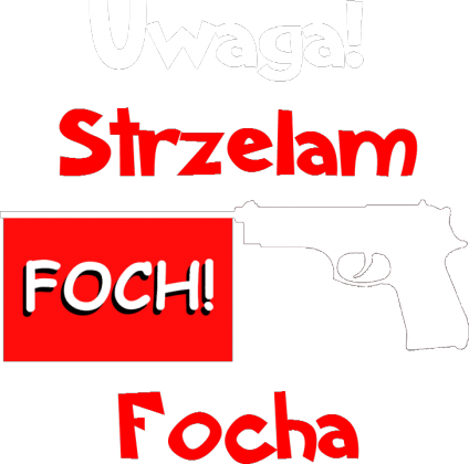 Uwaga strzelam focha torba eco