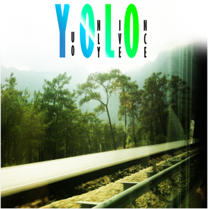 YOLO męska - nadruk