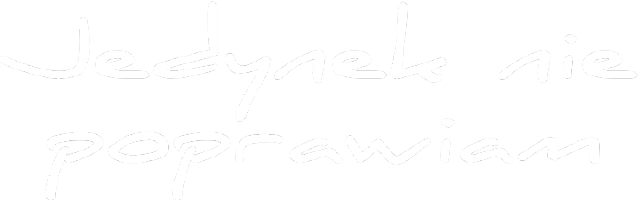Jedynek nie poprawiam (męski czarny)