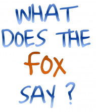 "What does the fox say ?" - T-shirt drugi