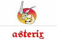 asterix - koszulka damska