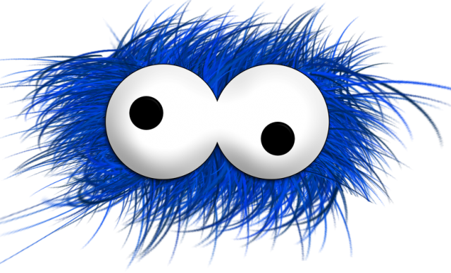 koszulka Cookie Monster eyes Damska