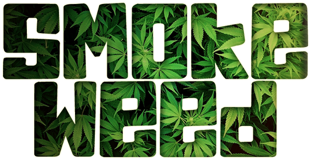 smoke weed koszulka biala meska