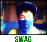 Bluza ,,SWAG'' Biała