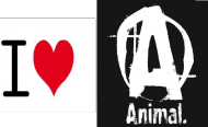 Koszulka I love animal :)