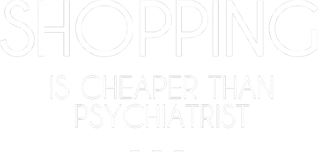 Torba bawełniana SHOPPING is cheaper than psychiatrist czarna.