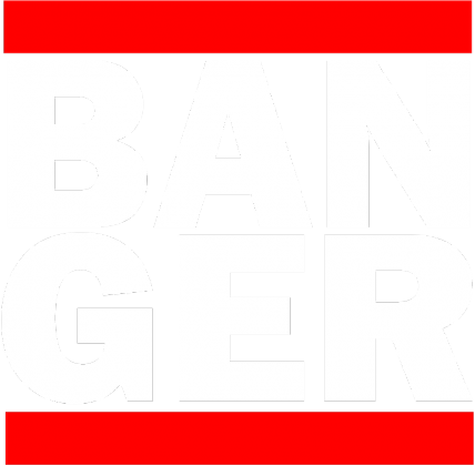 RUN BANGER blck lady shirt