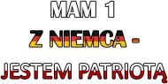 Mam 1 Z Niemca - męska