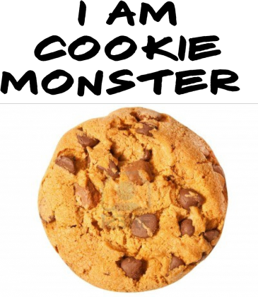 cookie monster bluza