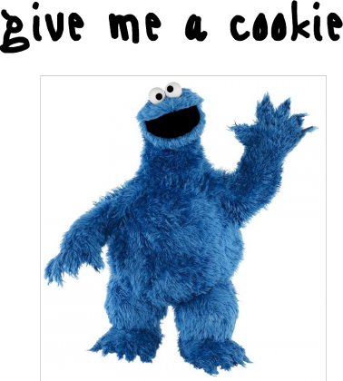 cookie monster bluza