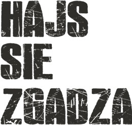 HAJS SIĘ ZGADZA-Czarna,męska