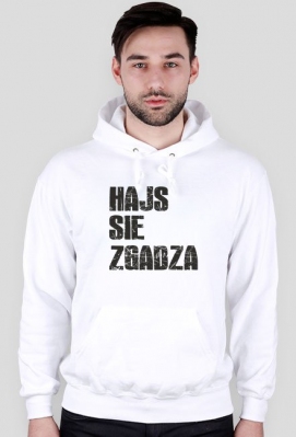 HAJS SIĘ ZGADZA-Czarna,męska - Kacperiusz