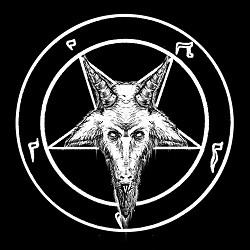 Kozioł + Pentagram KOSZULKA MĘSKA