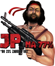 JP na 77%