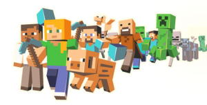 Minecraft Milion Kids - nadruk
