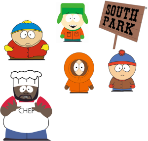 South Park !!! - nadruk
