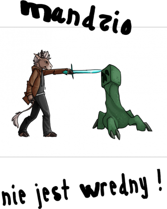 Bluza Mandzio nie jest Wredny !