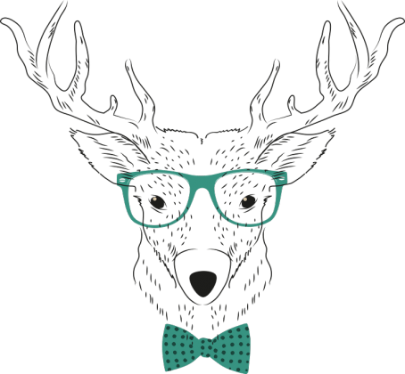 Hipster Deer