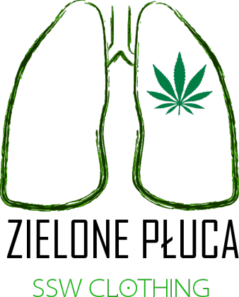 T-SHIRT ZIELONE PŁUCA