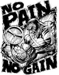 Koszulka-No pain No Gain