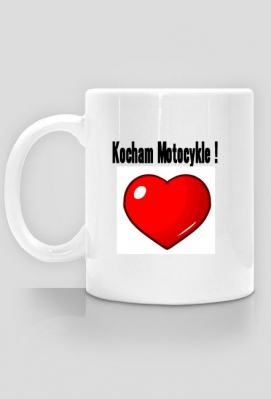 Kubek 'Kocham Motocykle" - G-design