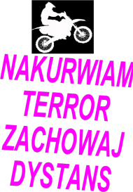 Bluza Nakurwiam terror zachowaj dystans