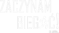 Męska# Zaczynam Biegać! - Biały Napis