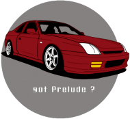 Honda Prelude 5gen Color FastOutline