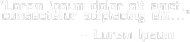 LoremIpsum